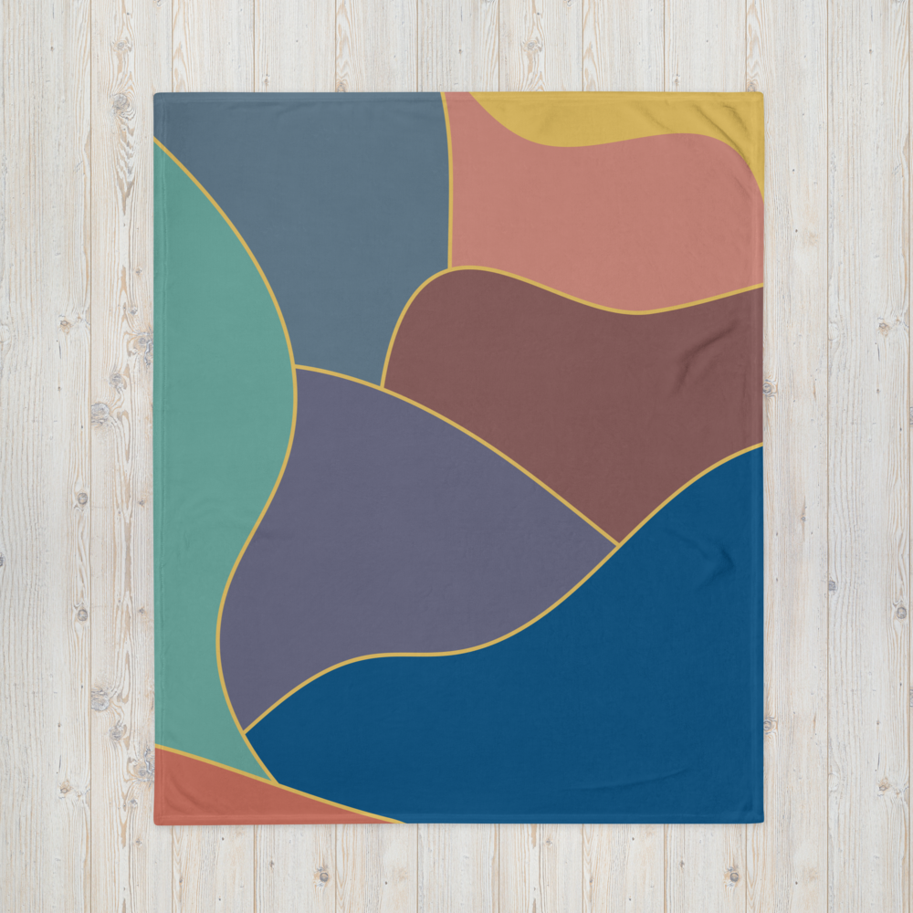 Abstract Design - Throw Blanket